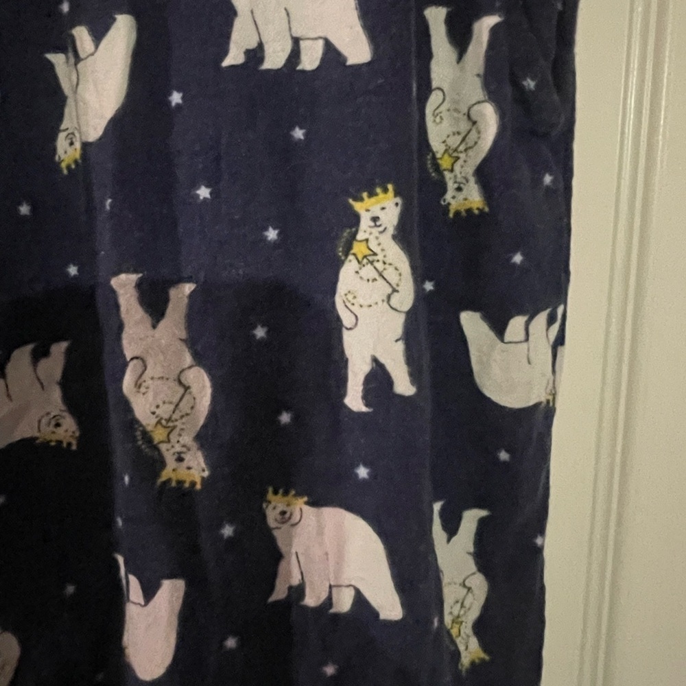 Aerie Navy Pajama Pants with Polar Bear Print - Picture 3 of 5